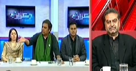 Takrar (What is the Reaction of Karachiites on PTI's Protest) - 12th December 2014