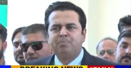 Talal Chaudhry Media Talk in Islamabad, Bashing Imran Khan & PTI