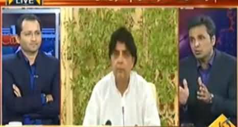 Talat Hussain Views on DG ISPR's Tweet and Chaudhry Nisar's Statement