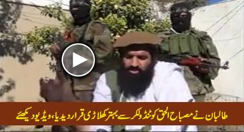 Taliban Declared Misbah-ul-Haq Better Player Then Tendulkar, Watch Their Video Statement