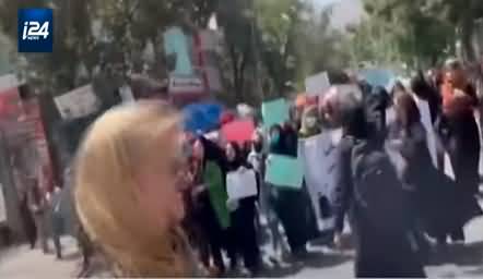 Taliban violently disperses women's protest in Kabul