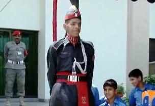 Tallest Ranger in Pakistan Army, 7 Feet 4 Inch Height, 18 Inch Long Feet - Heavey Food - Full Report By Geo News