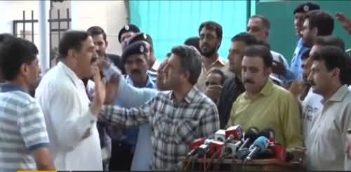 Tarjaman election commission kie press conference kay duran larai