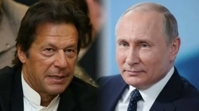 Telephonic Contact B/W PM Imran Khan And Russian President Vladimir Putin on Afghanistan's Situation