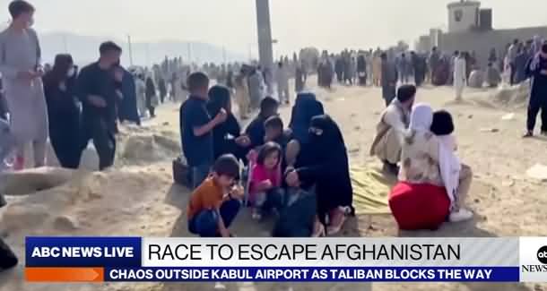 Tensions High in Kabul as Taliban Turns Away Fleeing Afghans From Airport
