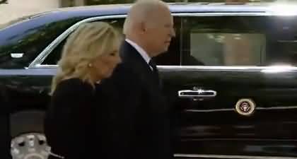 Texas Shooting: Crowd chants 'Do Something' as Biden leaves Church service in Uvalde