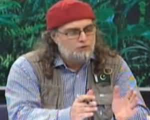 The Debate with Syed Zaid Hamid - DIN NEWS - (Gizaii Qillat Ka Hal Kya Hai) - 11th October 2013