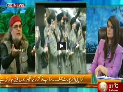 The Debate with Zaid Hamid (Karachi Airport Attack) – 13 June 2014