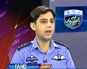 The Fahad Hussain Show (Special Program on Pakistan Air Force on Defence Day) - 6th September 2013