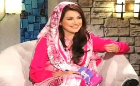 The Reham Khan Show (Sharmeen Obaid Chinoy Exclusive Interview) – 14th June 2015