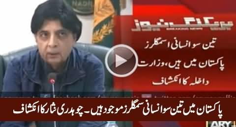 There Are 300 Human Smugglers in Pakistan - Shocking Revelations By Chaudhry Nisar