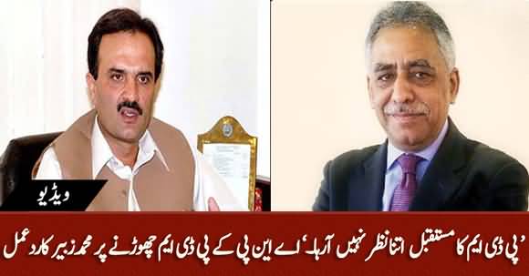 There Is Not Any Future of PDM - Mohammad Zubair Accepts After ANP Leaves PDM