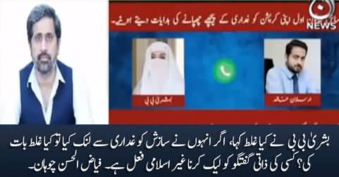 There is nothing wrong in Bushra Bibi's leaked audio - Fayaz ul Hassan Chohan