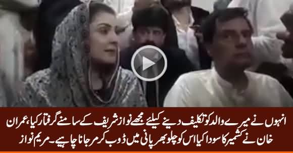 They Arrested Me In Front My Father Nawaz Sharif to Hurt Him - Maryam Nawaz