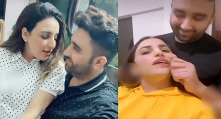 Tiktoker Hareem Shah releases videos with her husband
