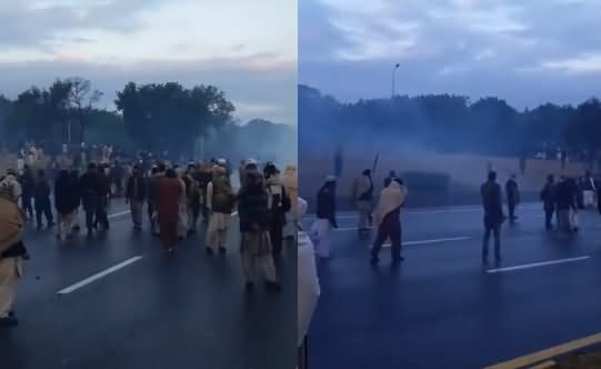 TLP Dharna: See Current Situation At Faizabad (In The Morning)