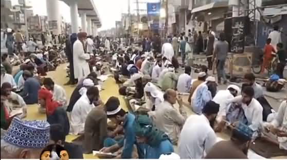 TLP Protest Latest Situation: Huge Number of People Present In Dharna