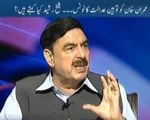 To The Point - 31st July 2013 (Imran Khan Touheen Adalat ka Notice. Shiekh Rasheed Views)