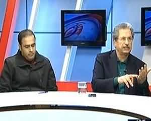 To The Point (Imran Khan Minar e Pakistan Par Jalsa Kar Key Dikhayen - Pervez Rasheed) - 16th December 2013