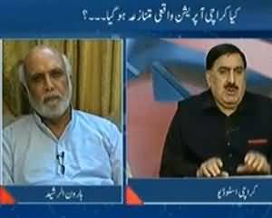 To The Point (Kya Karachi Mei Khuaf ke Badal Jhat Rahay Hain?) - 15th October 2013