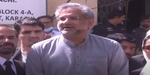 Today Imran Khan's Premiership is in Jahangir Tareen's Hands - Shahid Khaqan Abbasi