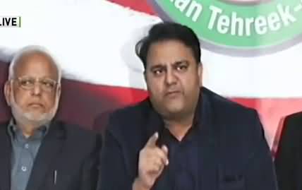 Tomorrow's protest is not political at all, it is only for the sake of 'humanity' - Fawad Chaudhry Media Talk