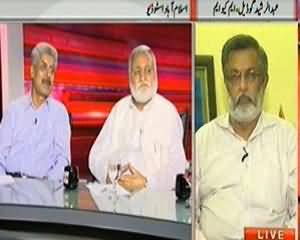 Tonight with Jasmeen - 1st July 2013 (Deputy High Commission kay Bahar MQM Ka Muzahira Tashweeshnak Hai - Bartania)