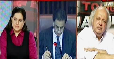 Tonight With Jasmeen (Dharnas, Floods & VIP Culture in Pakistan) - 18th September 2014