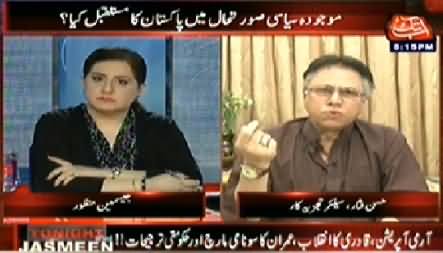 Tonight With Jasmeen (Hassan Nisar Special Interview) – 17th July 2014