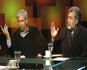 Tonight With Moeed Pirzada (America Ka NATO Supply Kholne Ka Mutaliba) - 13th January 2014