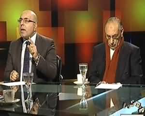 Tonight With Moeed Pirzada (North Wazirastan Mein Kasheedagi) - 1st January 2014