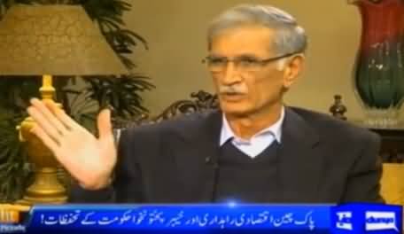 Tonight With Moeed Pirzada (Pervez Khattak Exclusive Interview) – 3rd January 2016