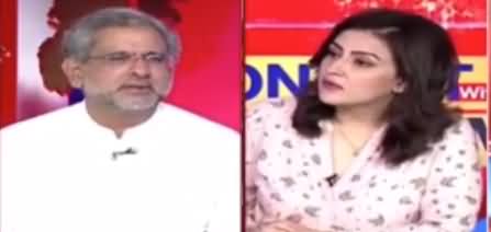 Tonight with Monalam (Exclusive Talk with Shahid Khaqan Abbasi) - 5th October 2022