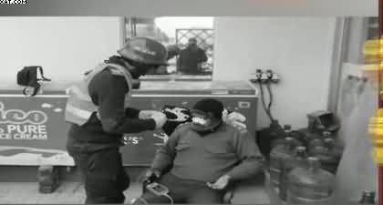 Rawalpindi: Traffic warden injured by kite string