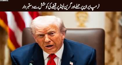 Trump abandons attempt to attack Iran and capture Greenland