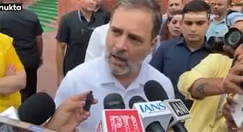 Trump is having lunch with Pakistani army chief and we are celebrating - Rahul Gandhi