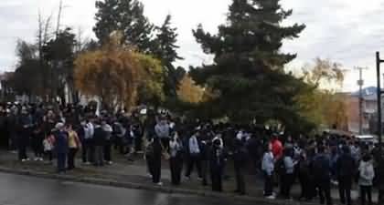 Tsunami alert issued after massive earthquake strikes Chile and Argentina