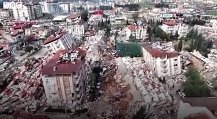 Turkey and Syria earthquake: latest drone footage reveals extent of devastation
