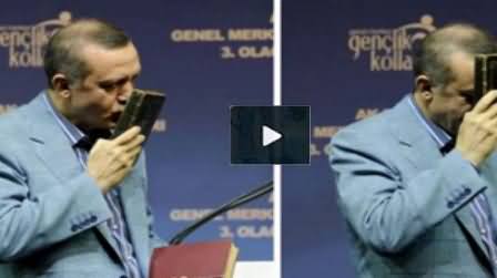 Turkish PM Tayyip Erdogan Reciting Quran Shareef in Very Beautiful Voice