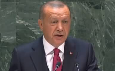 Turkish President Tayyip Erdogan Speech at 74th UN General Assembly - 24th September 2019