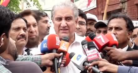 Turnout seems very good - Shah Mehmood Qureshi's media talk