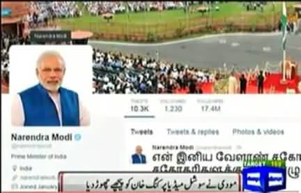 Twitter Followers - Indian PM Narendra Modi Leaves Behind Shah Rukh Khan