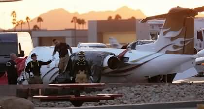 Two private planes crashes into each other at US Airport in Arizona
