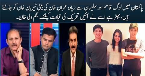 Tyrian Khan should lead PTI movement instead of Qasim & Suleman - Najam Wali Khan