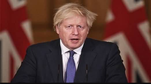UK Prime Minister Boris Johnson Tweets on Israel Palestine Issue