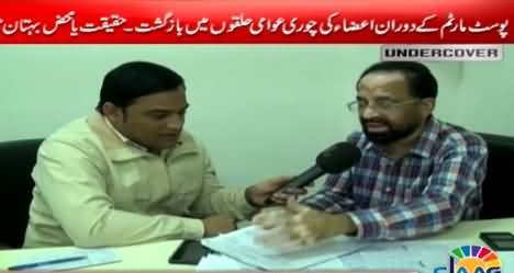 Undercover (Post Mortem Ke Dauran Jismani Azaa Ki Chori) – 15th March 2015