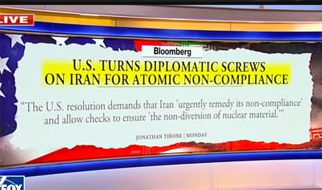 United States ramps up pressure on Iran over nuclear program