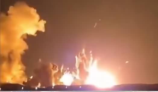 US military obliterates Iranian ammo depot with bunker buster bombs