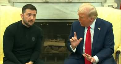 US President Donald Trump badly humiliates Ukrainian President Zelenskyy in front of media