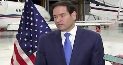 US Secretary of State Marco Rubio makes major statement on sending troops to Gaza